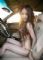 90后汽车性感女生张雯