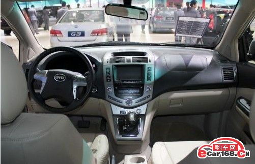 比亚迪S6 内饰图