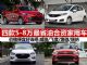 价格便宜好选择 四款5-8万最省油家用车推荐