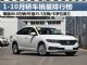 2019年1-10月轿车销量排名 朗逸40.8万辆