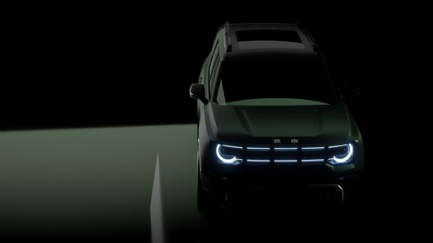轻越野SUV 北京BJ30预告图发布 今年年内上市