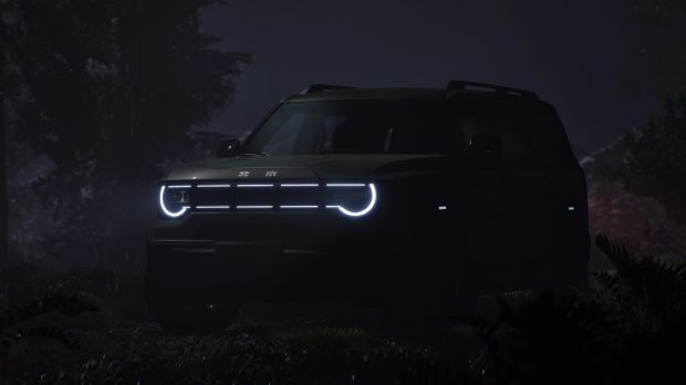 轻越野SUV 北京BJ30预告图发布 今年年内上市